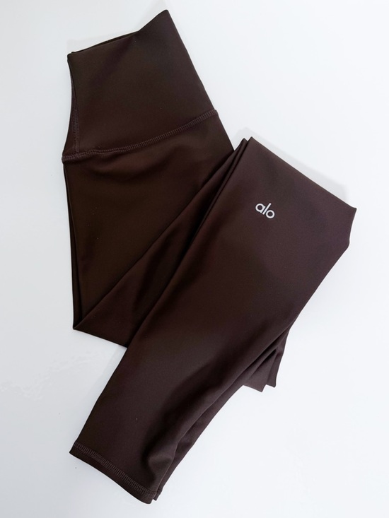 ALO Yoga Pants - Alo Yoga Airlift Leggings Espresso Brown | High Waisted Sculpt S | Reposh
